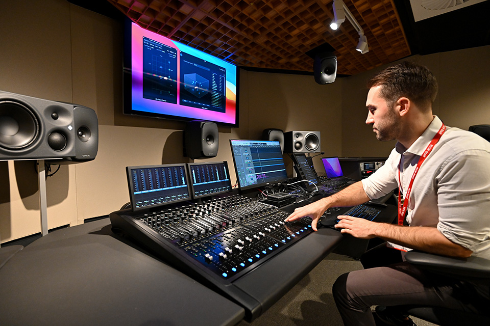 Immersed in sound: Inside the Digital Innovation Lab